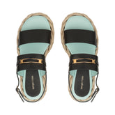 Bitt Flatform - Black | Sergio Rossi