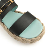 Bitt Flatform - Black | Sergio Rossi