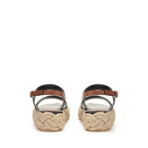 Bitt Flatform - Caramel | Sergio Rossi