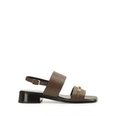 Bitt Sandal - Walnut | Sergio Rossi