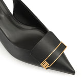 sr Evolv Chaussures à bride arrière - Noir | Sergio Rossi