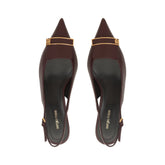 sr Evolv Slingback - Wine | Sergio Rossi