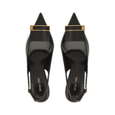 Sr evolv Slingback - Black | Sergio Rossi