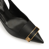 Sr evolv Slingback - Black | Sergio Rossi