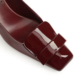 sr1 Sculpt Pump - Maroon | Sergio Rossi