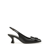 sr1 Sculpt Slingback - Black | Sergio Rossi