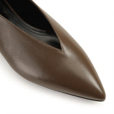 Beak Ballet - Walnut | Sergio Rossi