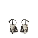 Wovenia Sandal - Black | Sergio Rossi