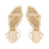 Braid Sandal - Parchment | Sergio Rossi