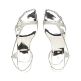 Serpentine Sandal - Silver | Sergio Rossi