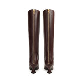 Sculpt Boot - Wine | Sergio Rossi