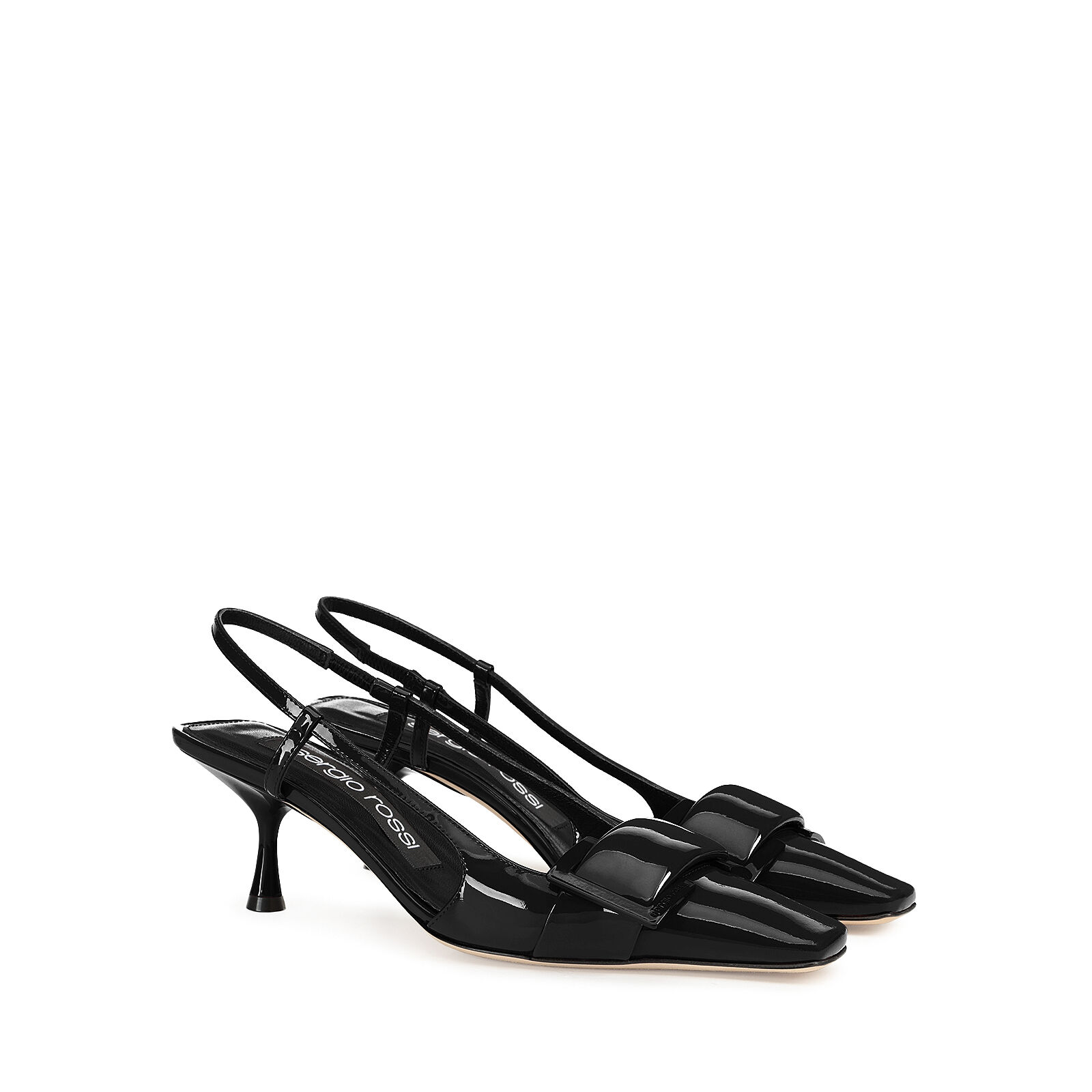 Next black slingbacks hotsell