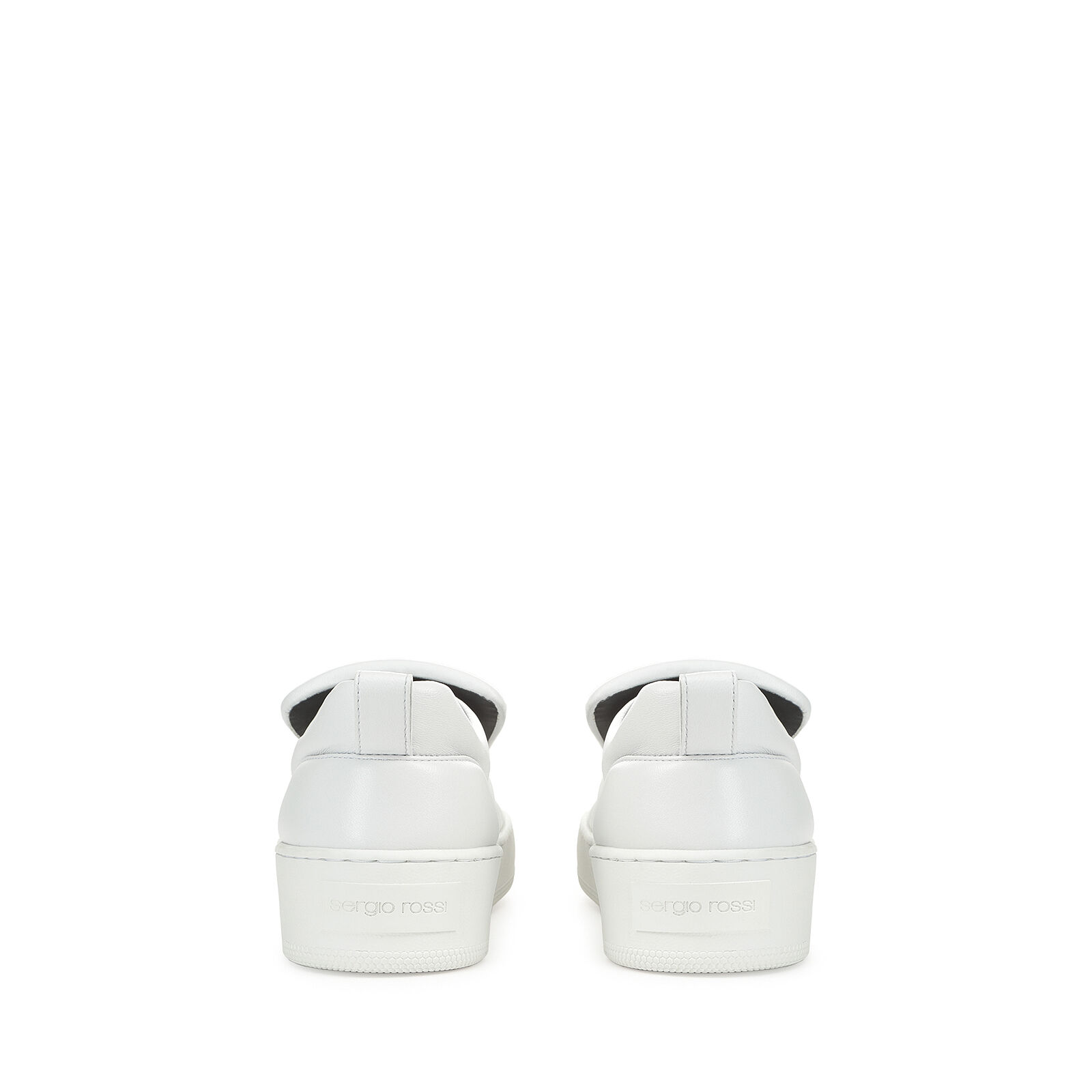 スニーカー ホワイト フラット: 5mm, sr1 Addict - Sneakers White | Sergio Rossi