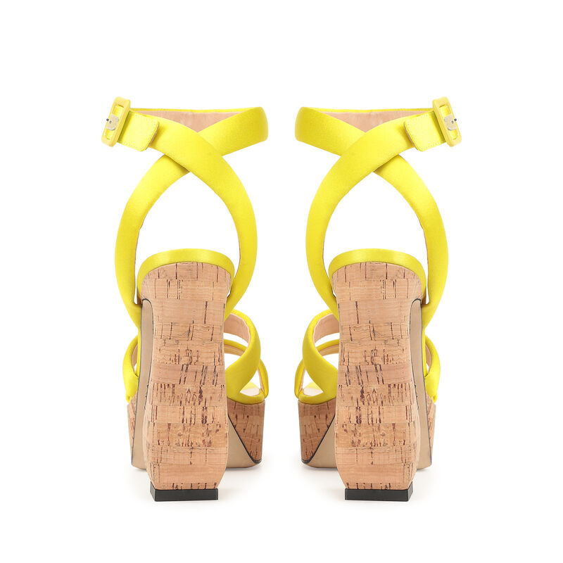 SI ROSSI  - Sandals Citron