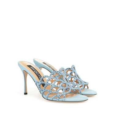 Sandals Blue High heel: 90mm, sr Mermaid - Sandals Blue Paradise 2