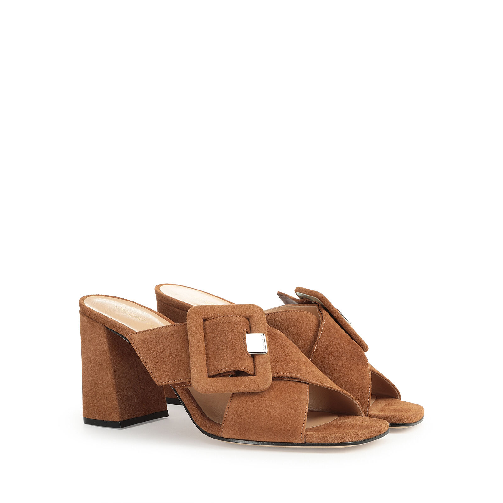 早い者勝ち【Sergio Rossi】Sr Mia サンダル スエード 80mm SERGIO ROSSI sr Mia 80 buckled suede mules | THE OUTNET