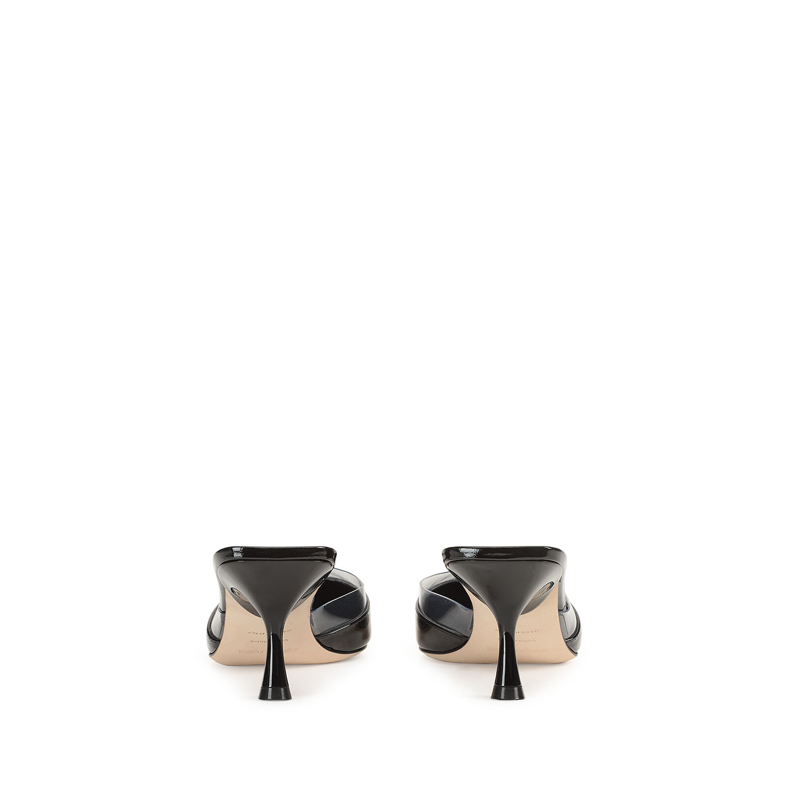 Slingbacks Black Heel height: 60mm, Grazie Sergio | Sergio Rossi