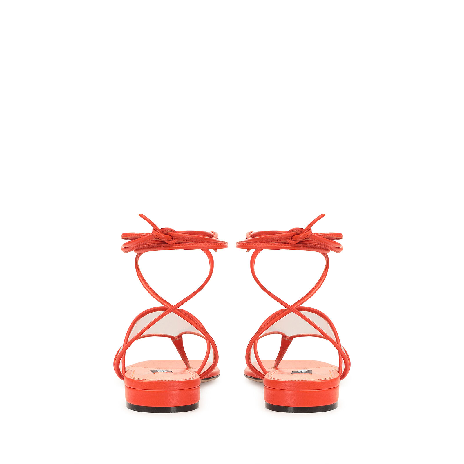 Sandals orange Low heel: 15mm, sr Lunettes | Sergio Rossi
