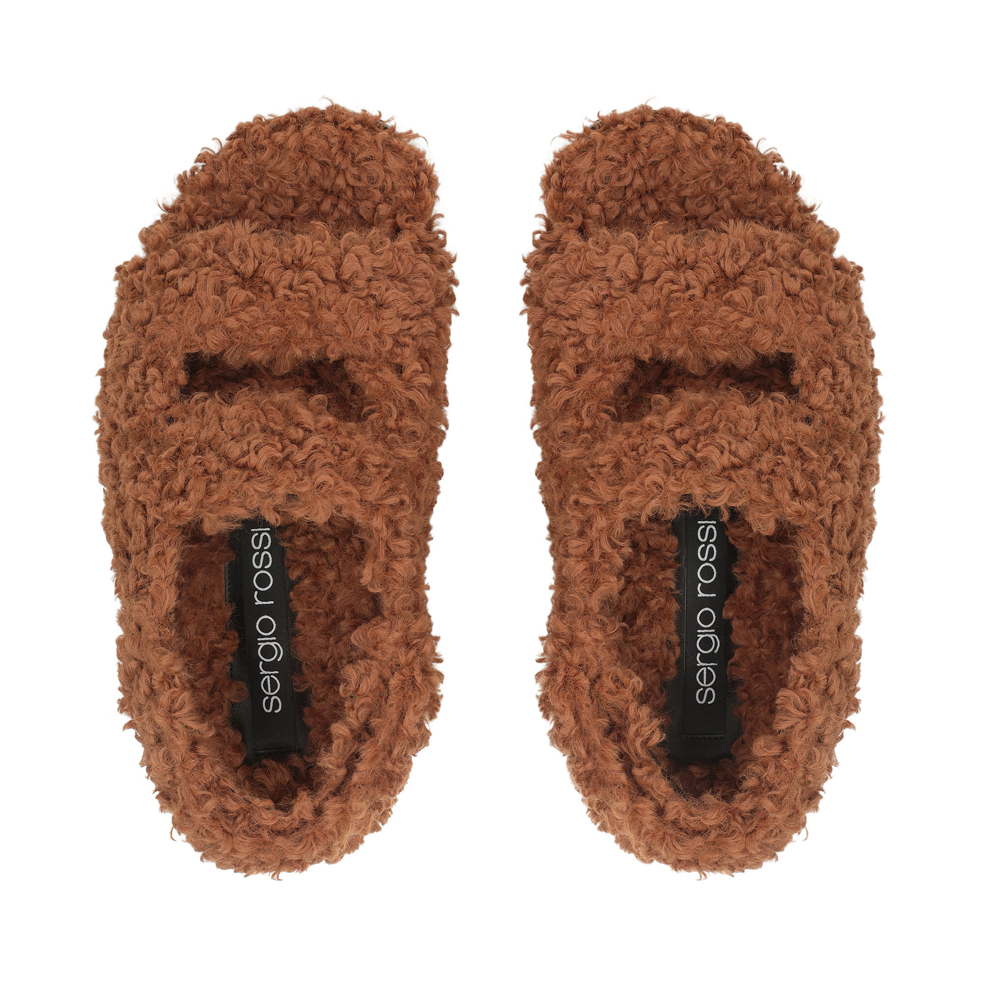 サンダル ブラウン フラット, sr Muppet - Flat sandals Tabacco