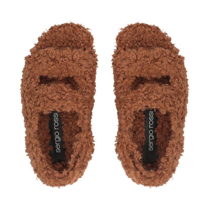 sr Muppet - Flat sandals Tabacco