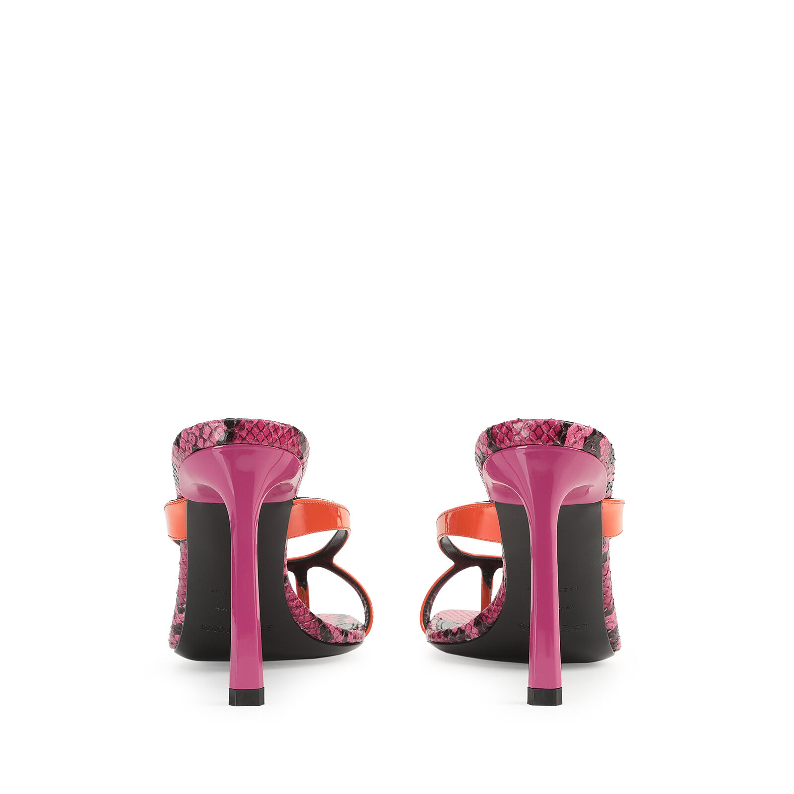 sr Aracne  - Sandals Mandarine+Fuxia, 2