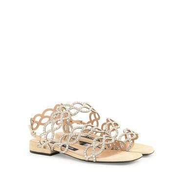 Sandalen Beige Niedriger Absätze: 15mm, sr Mermaid - Sandals Soft Skin 2