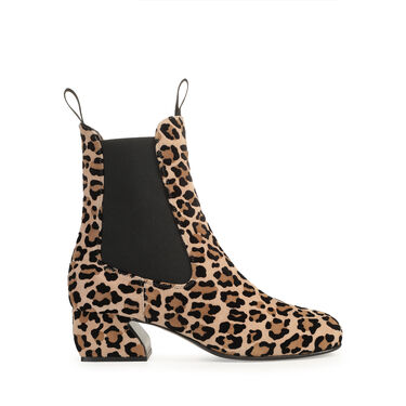 Booties beige Low heel: 45mm, SI ROSSI - Booties Naturale 2