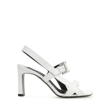 Sandals White High heel: 80mm, sr Twenty - Sandals White 2