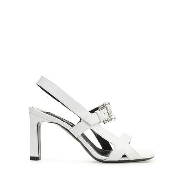 Sandals White High heel: 80mm, sr Twenty - Sandals White 1