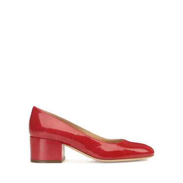 Pumps Red Low heel: 45mm, Virginia  - Pumps Cherry 2