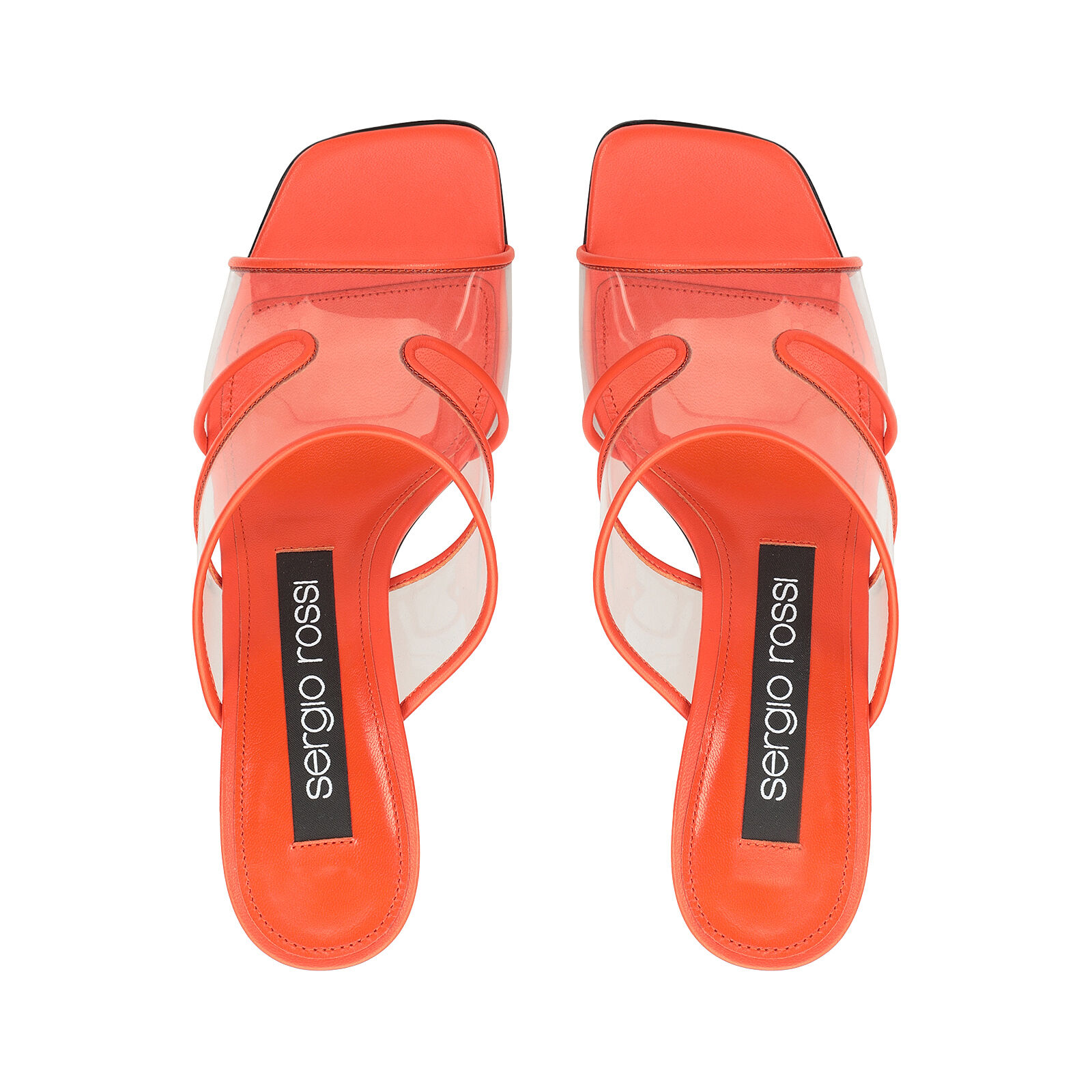 Neon sale orange sandals