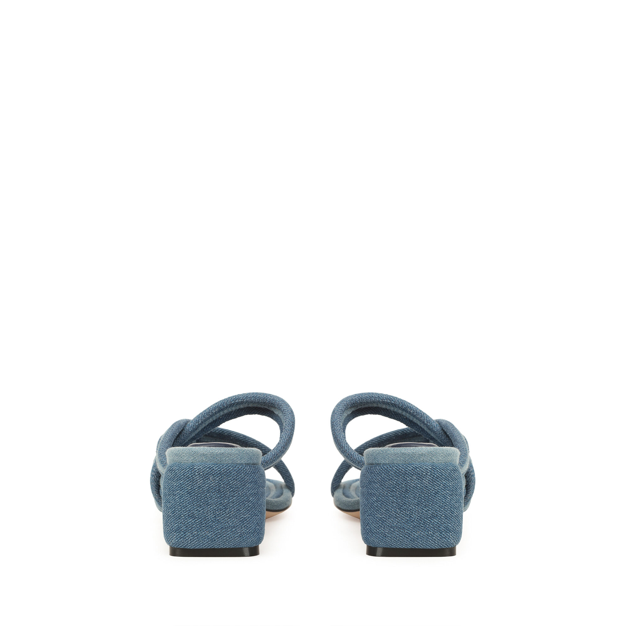 【直営店】Sergio Rossi sr SI ROSSI - Sandals Indigo サンダル Sandali Blu Tacco medio: 50mm, sr Watamu - Sandali Indigo