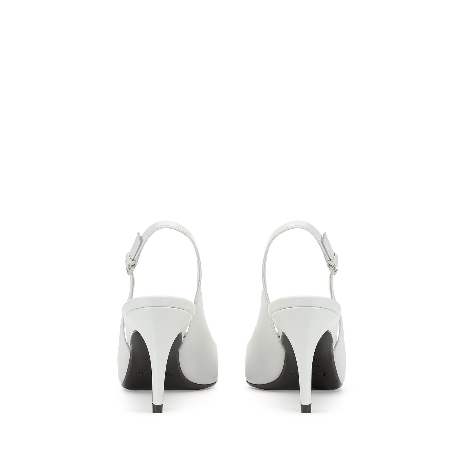 sr1 - Slingbacks Black/White, 2