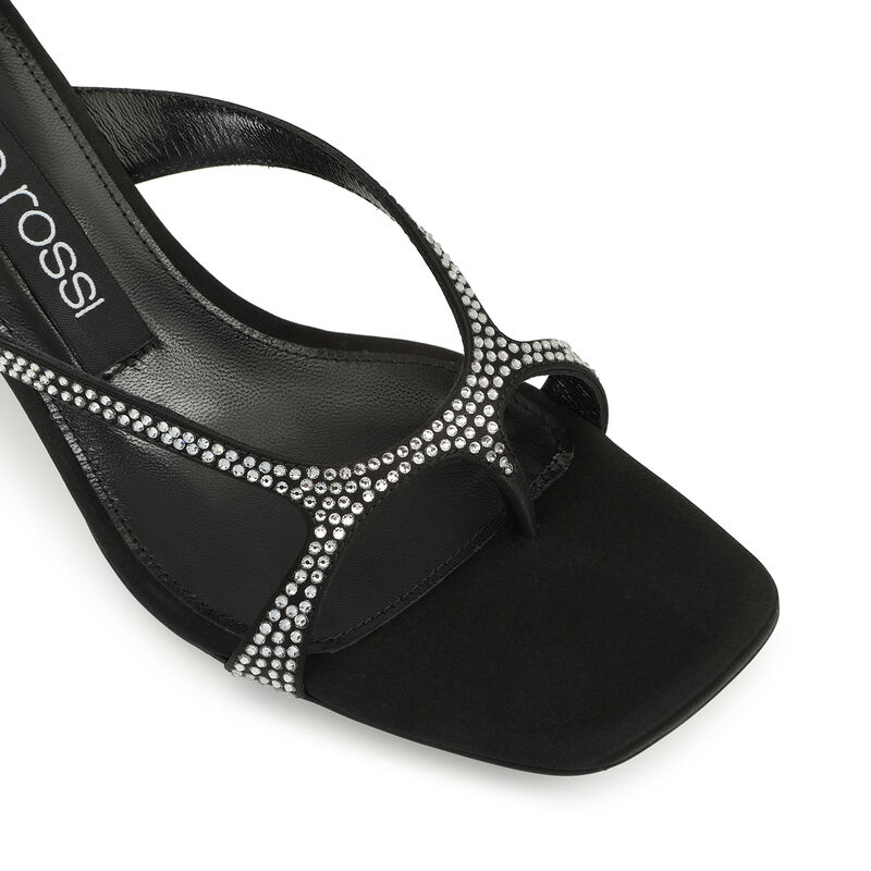 sr Aracne  - Sandals Black/Crystal