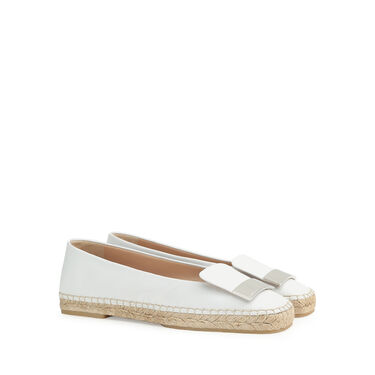 ローファー ホワイト フラット: 10mm, sr1 Espadrillas - Espadrillas White 2