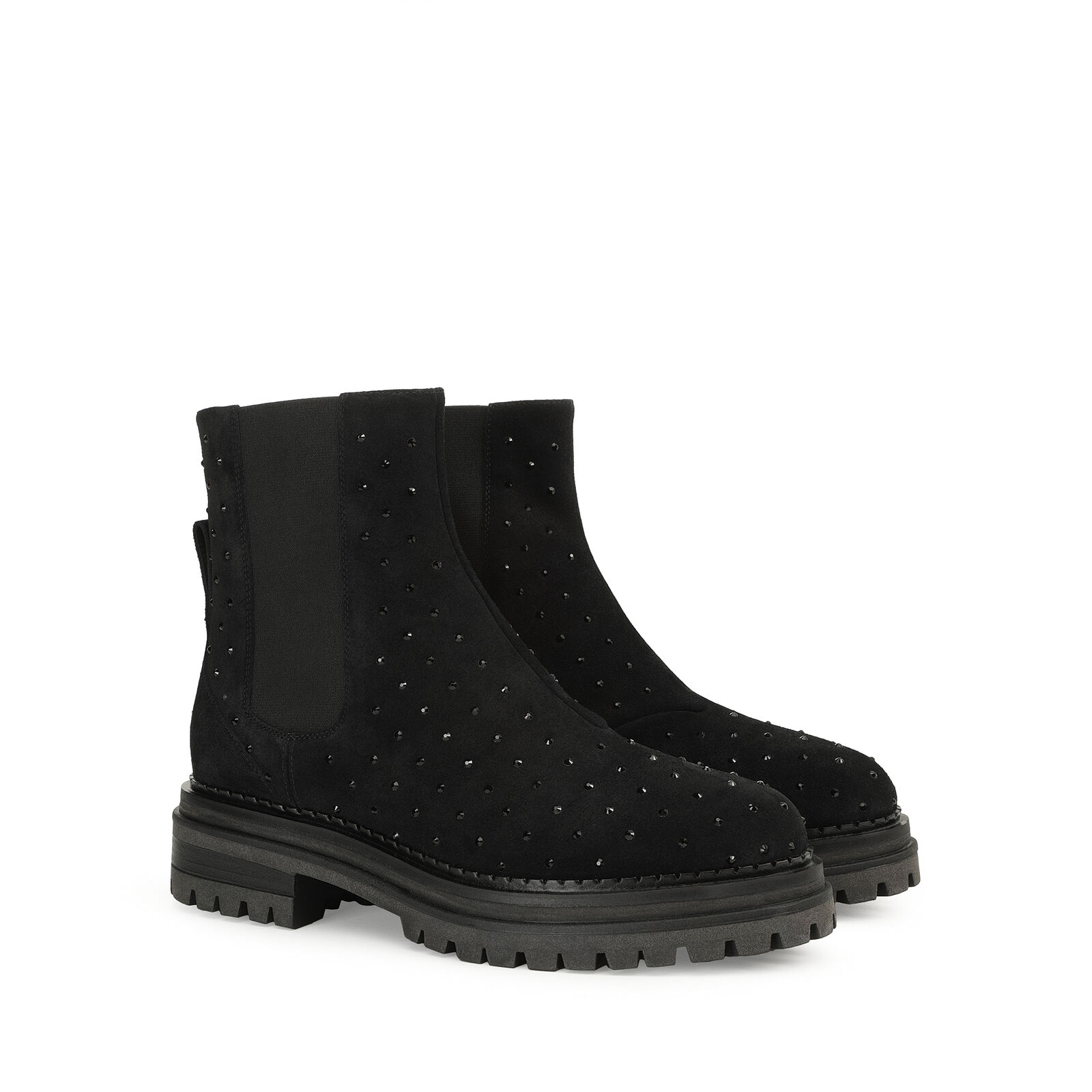 sr Joan - Booties Nero/Jet, 1