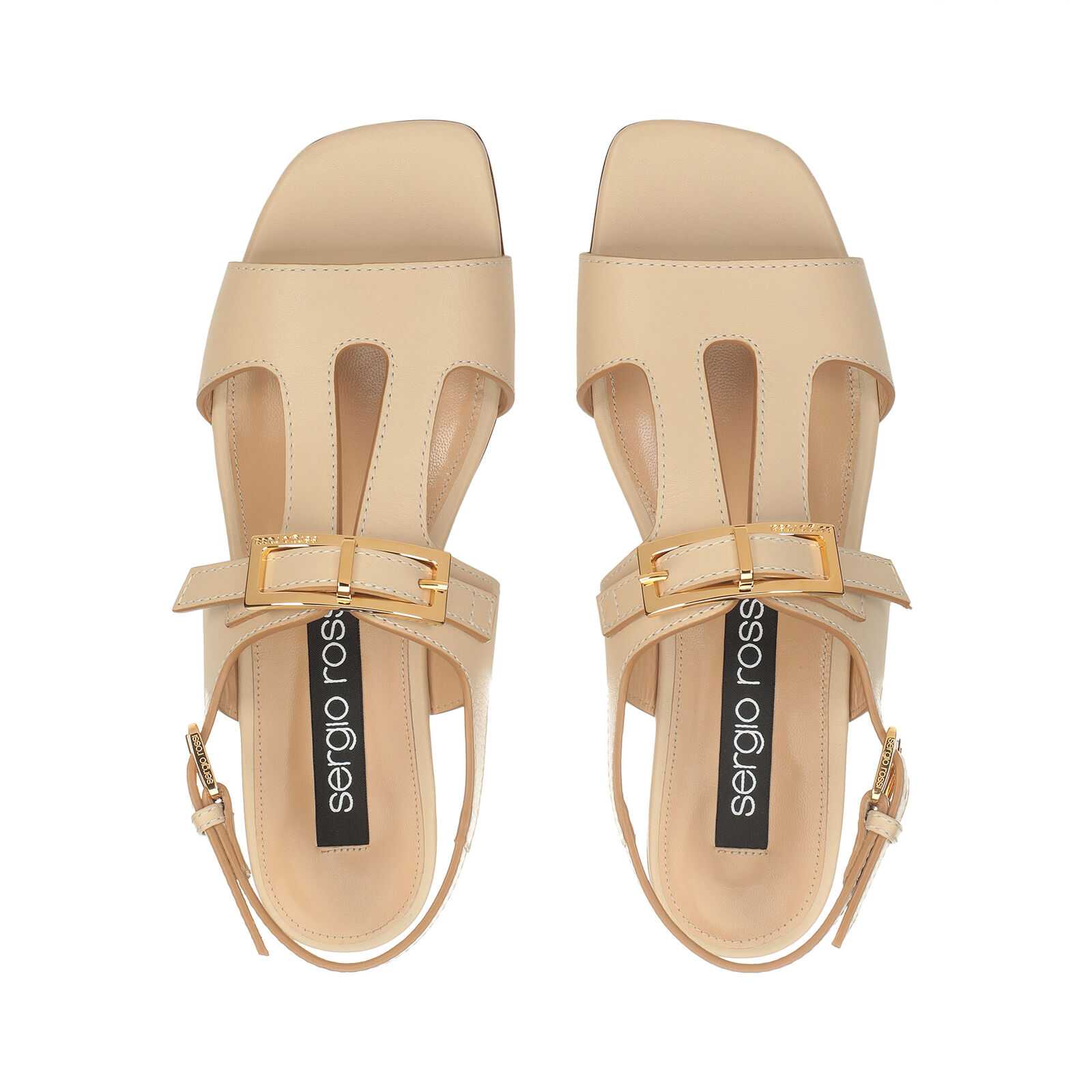 sr Nora - Flat sandals Chalk, 3