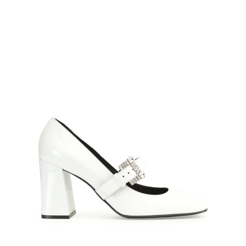 sr Twenty Buckle - Pumps White