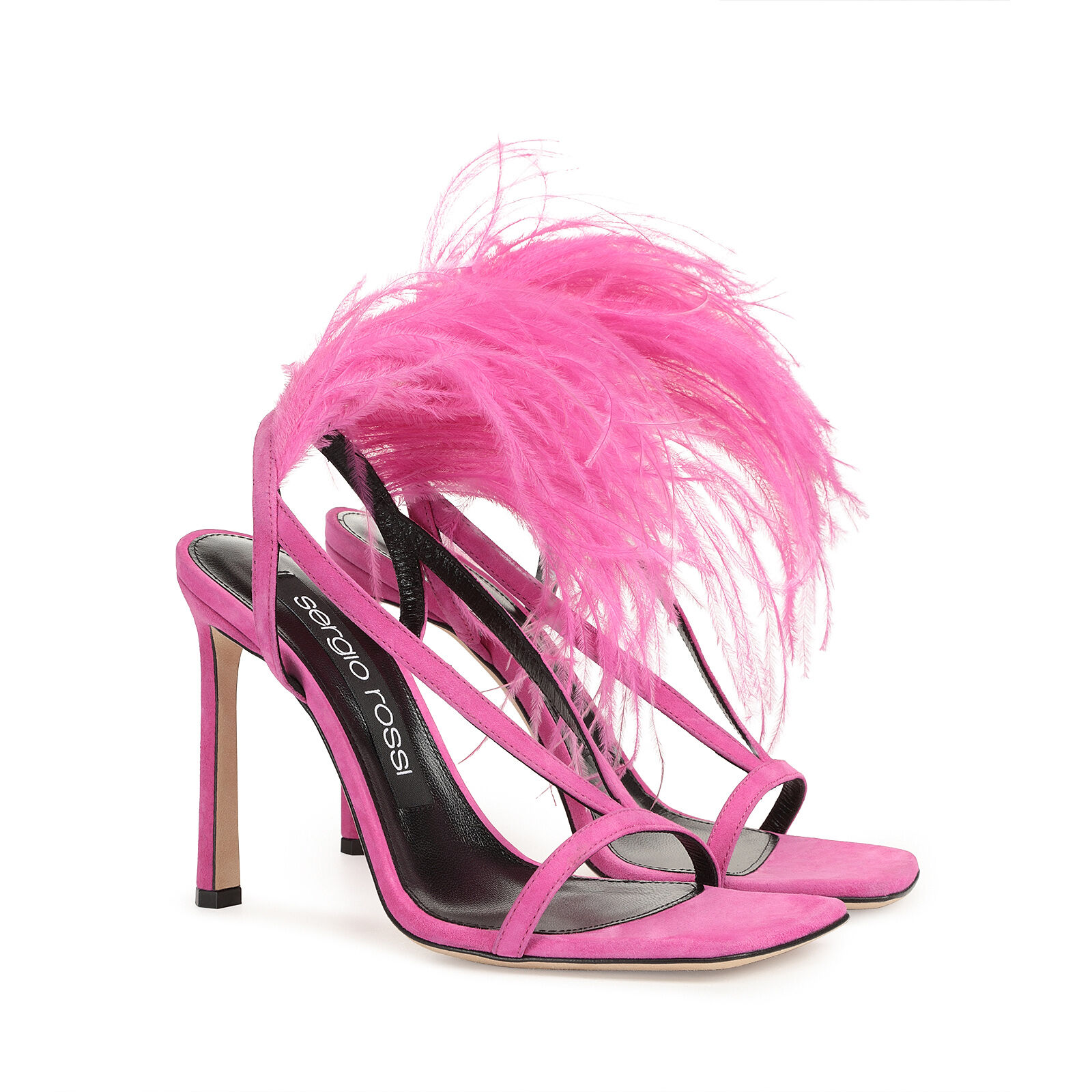 Sandals Pink High heel: 80mm, sr Spongy - Sandals Light Rose