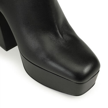 sr Alicia Platform - Booties Black, 4