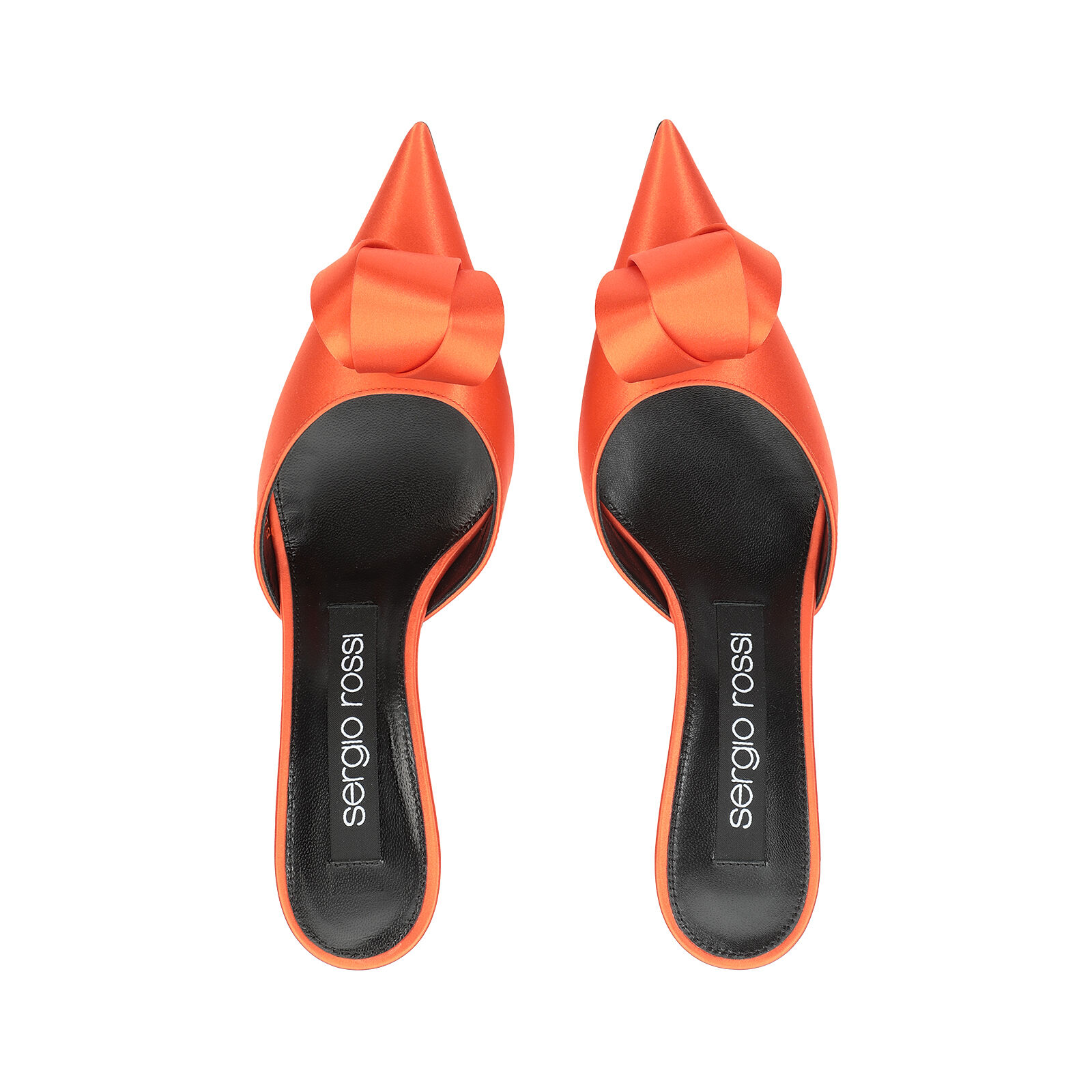 サンダル レッド ミッドヒール: 60mm, sr Bigoudi - Mules Mandarine | Sergio Rossi