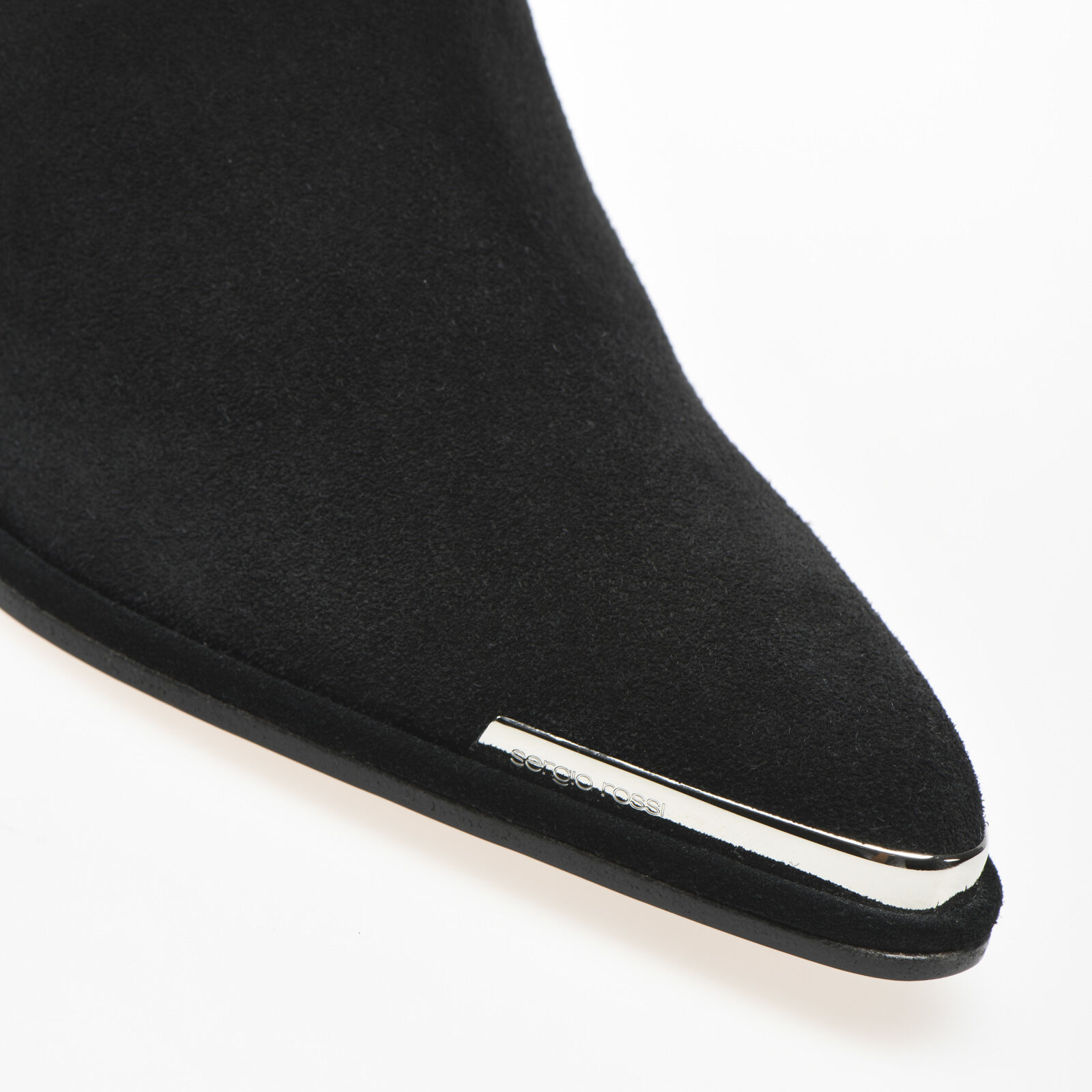 Booties Black Heel height 45mm Carla Booties Black Sergio Rossi
