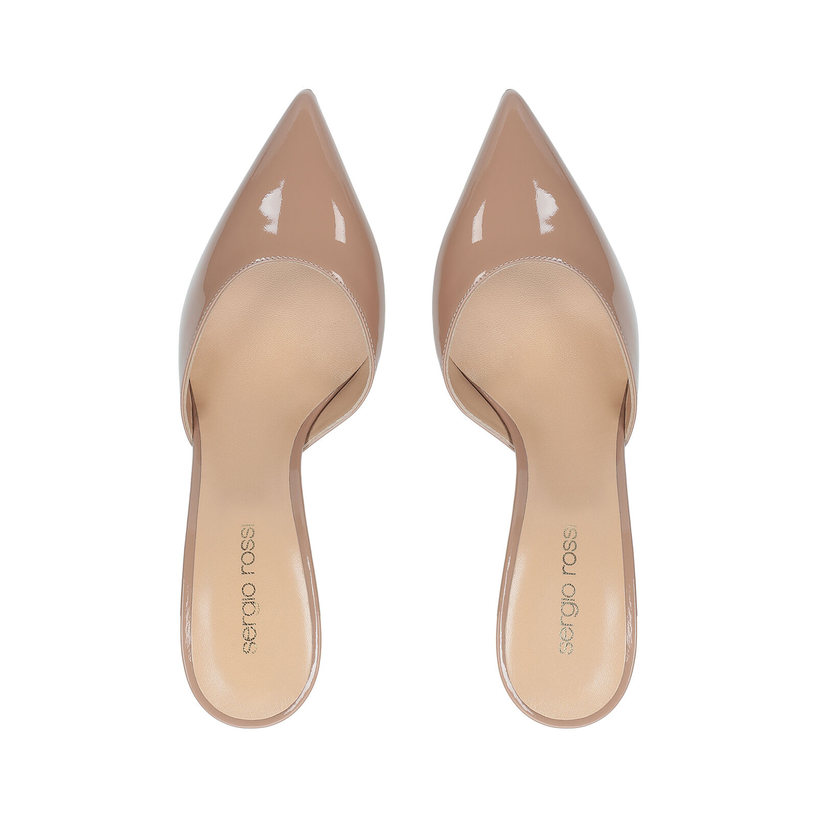若者に人気のブランド Elegance 75mm, heel: Mid Nude Sandals | Rossi Sergio 靴
