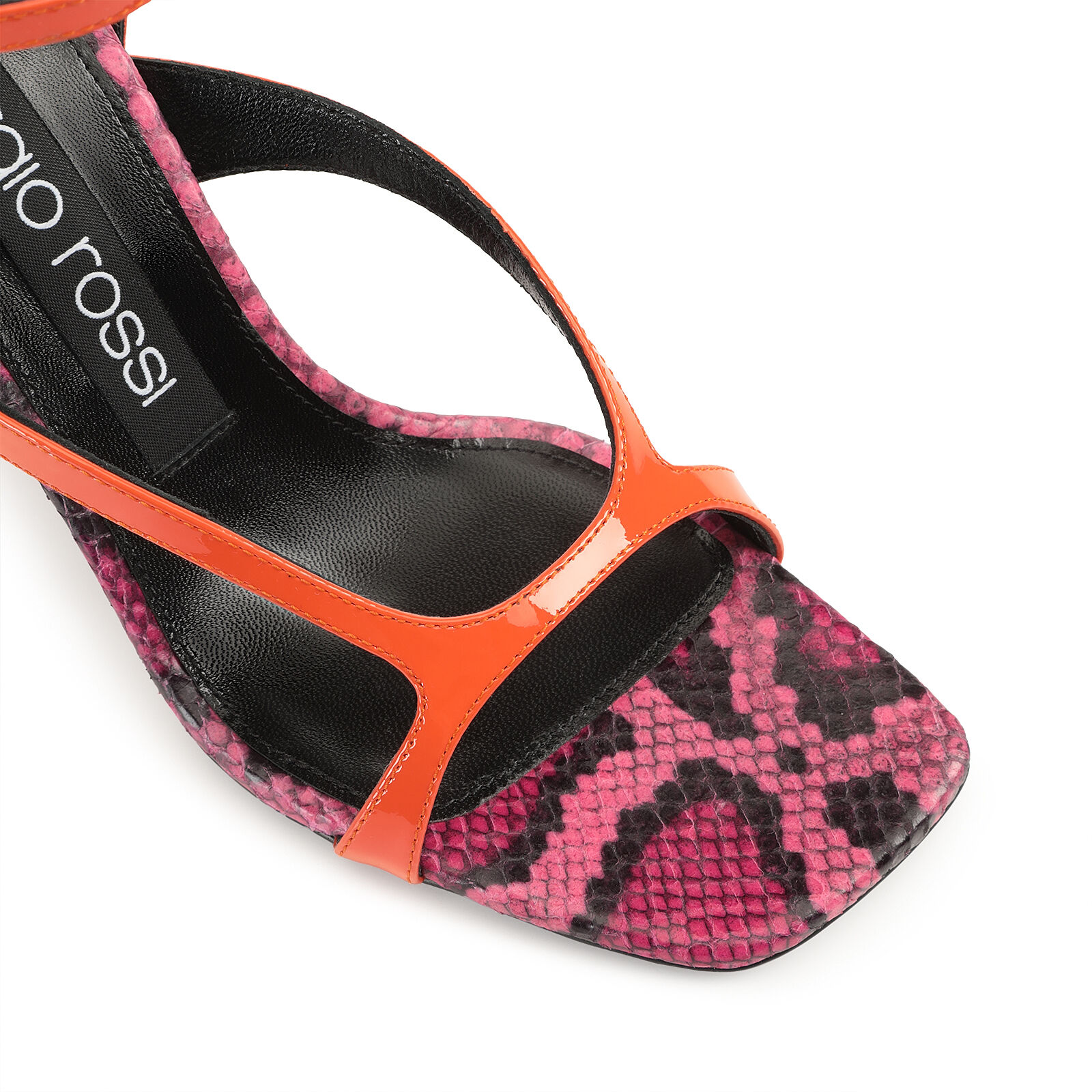 Sandals Pink High heel 95mm sr Aracne Sandals Mandarine Fuxia Sergio Rossi