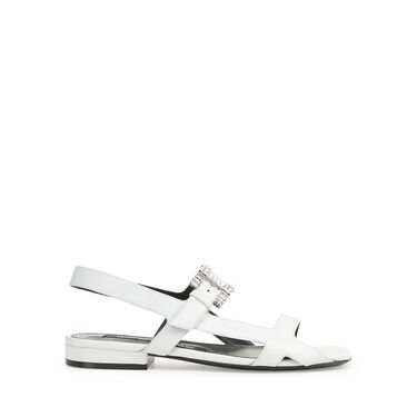 Sandals White Low heel: 15mm, sr Twenty - Sandals White 1