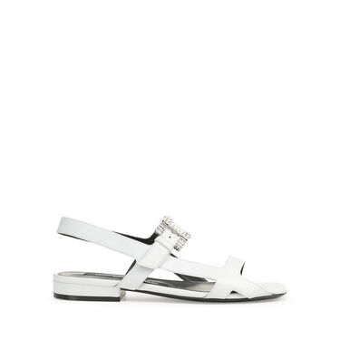 Sandalen Weiss Niedriger Absätze: 15mm, sr Twenty - Sandals White 2