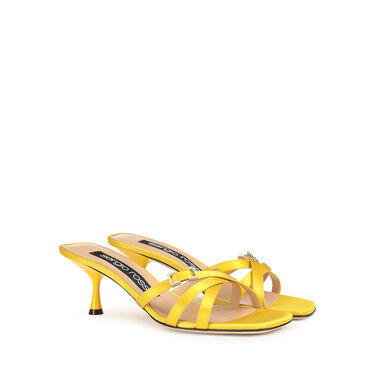 Sandales Jaune Hauteur du talon: 60mm, sr Mini Prince  - Sandals Mimosa 2