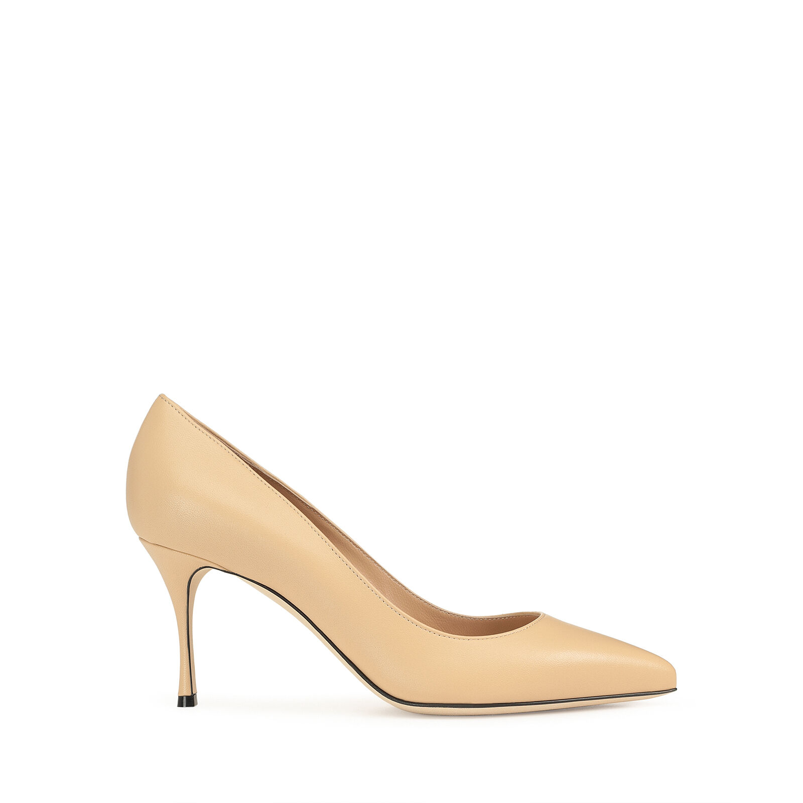 Pumps beige Mid heel 75mm Godiva Pumps Soft Skin Sergio Rossi