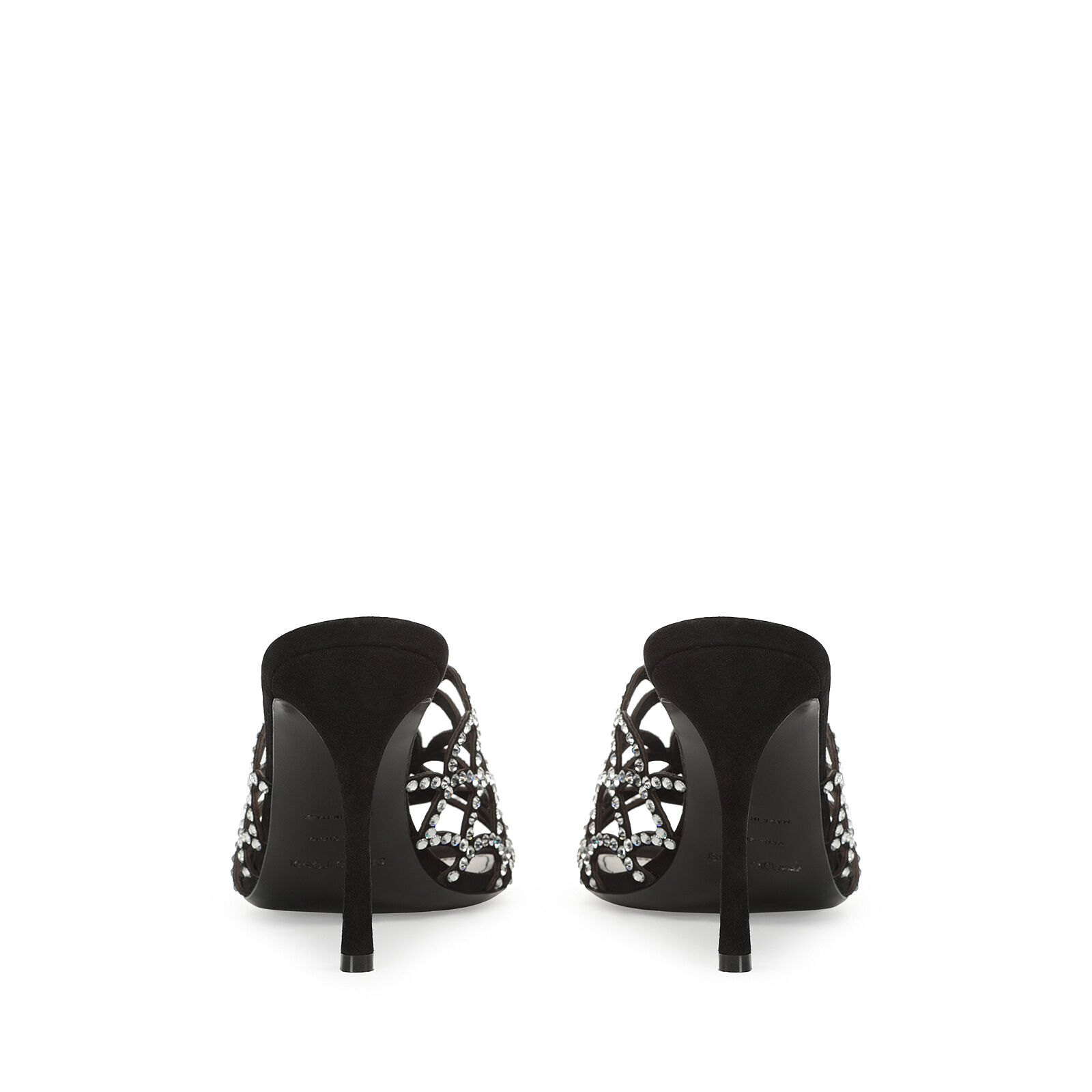 Sandals Black High heel: 90mm, sr Mermaid - Sandals Black