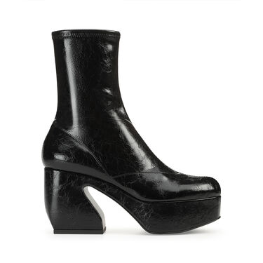 Booties Black Low heel: 45mm, SI ROSSI - Booties Black 2